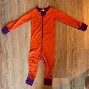 Orange and Purple Kids One Piece